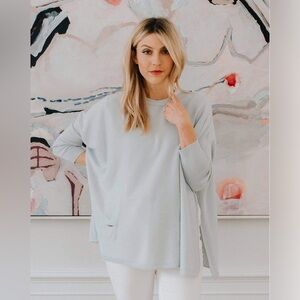 MerSea Catalina Travel Sweater in Blue OS